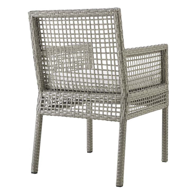 Rattan Dining Chair- White