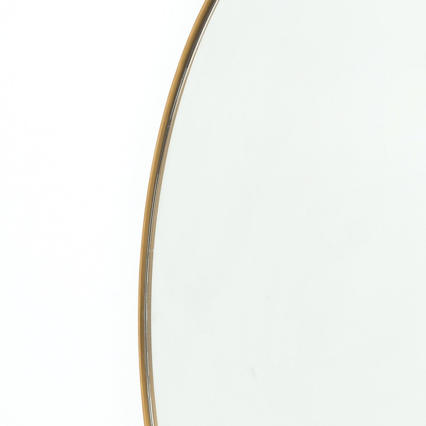 Oversized Mirror Brass