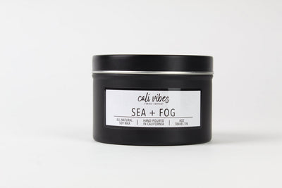 Sea + Fog 8oz Hand Poured Candle