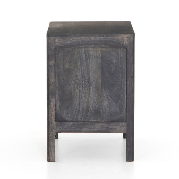 Smithe Cane Nightstand Ebony