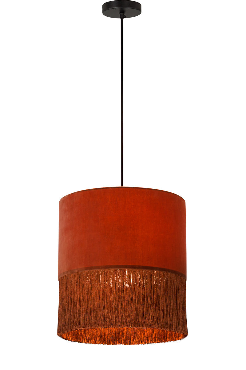 Tassel Pendant Light- Brick