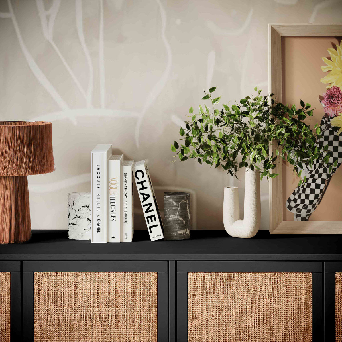 Textured Concrete Vase