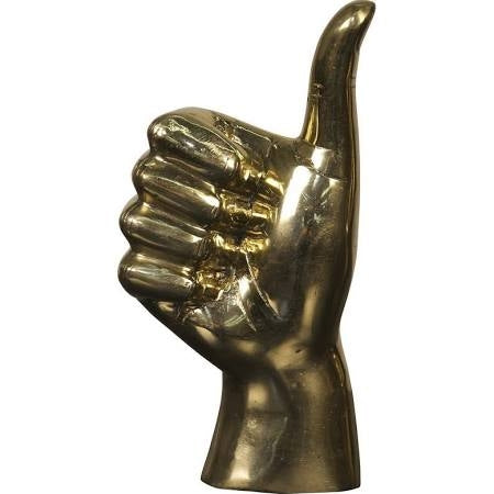Thumbs Up- Antique Brass