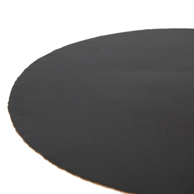Trent Coffee Table- Rubbed Black Metal