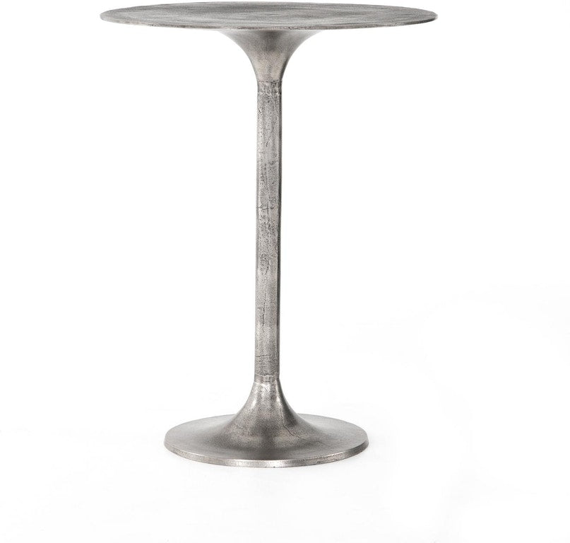 Tulip Metal Bar + Counter Table- Antique Nickel