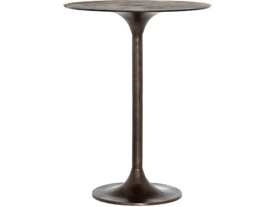 Tulip Metal Bar + Counter Table- Antique Rust