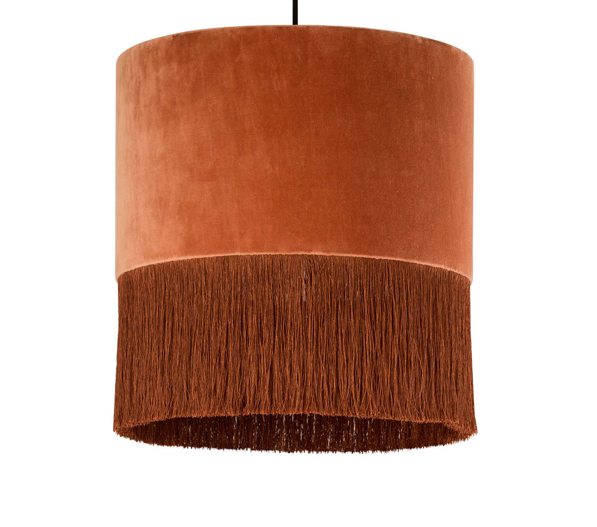 Tassel Pendant Light- Brick