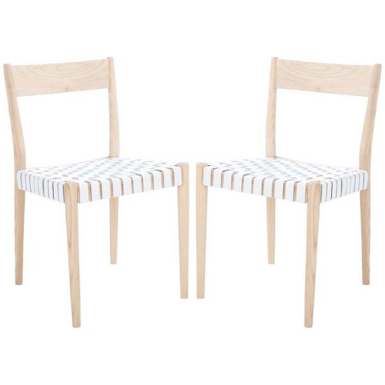 Modern Basket Woven Chair SET-2