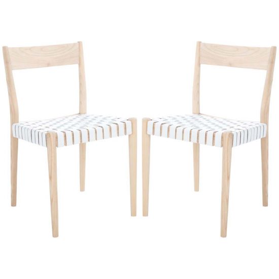 Modern Basket Woven Chair SET-2