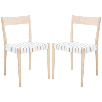 Modern Basket Woven Chair SET-2