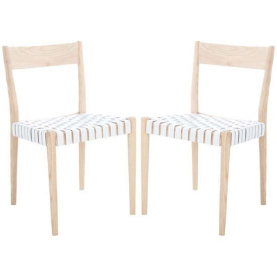 Modern Basket Woven Chair SET-2