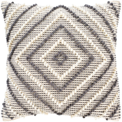 Wool Textured Geo Pillow